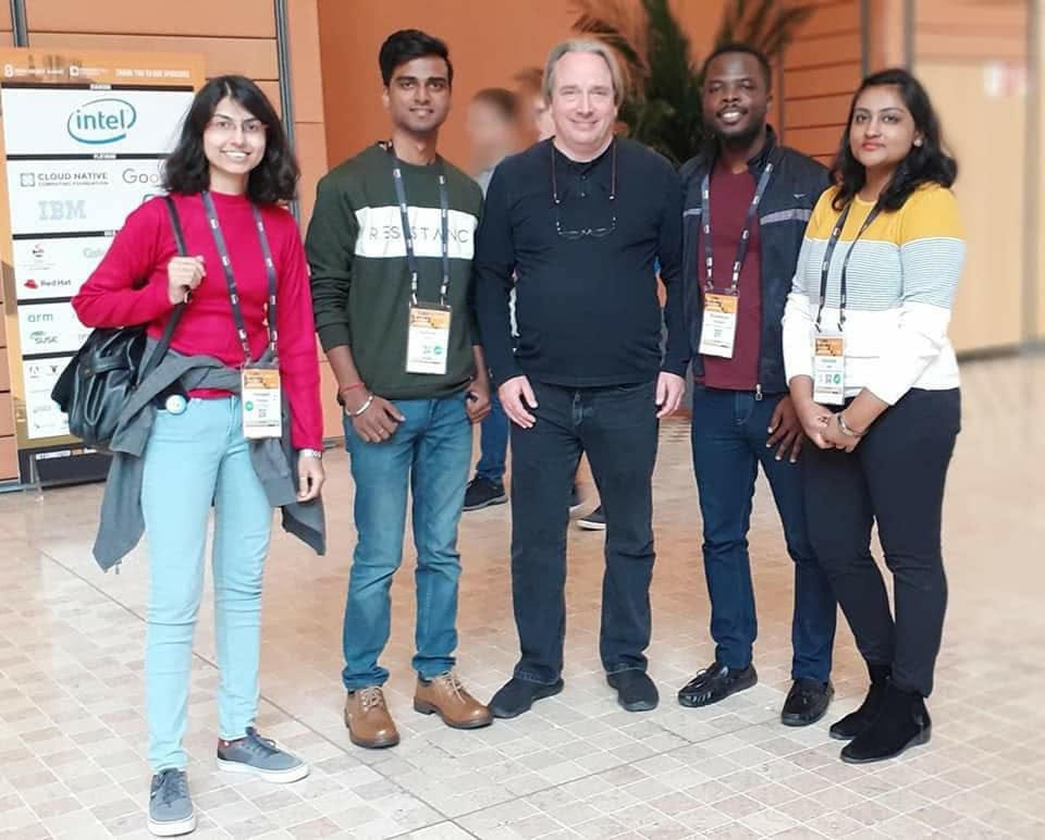 Image of Linus Torvald, the Linux creator